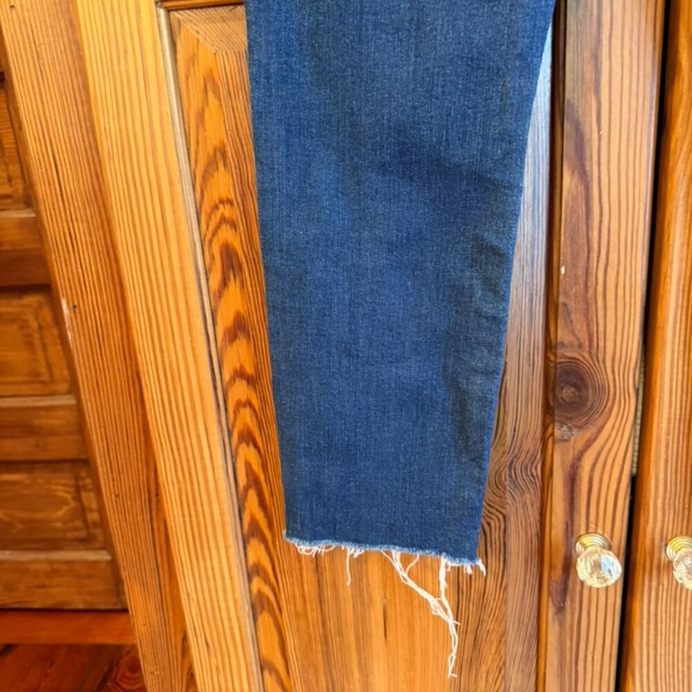 MOTHER The Looker Ankle Fray Jeans in Bazaar Adventures - 30 - Picture 8 of 10